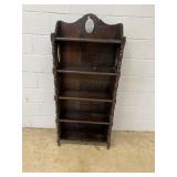Mahogany 4-tier Bookshelf