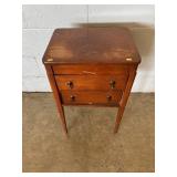 Mahogany Sewing Cabinet