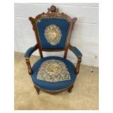 Victorian Needlepoint Armchair