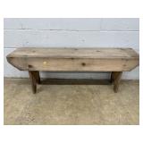 Wooden Vtg. Bench
