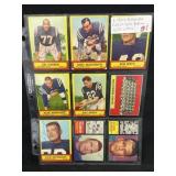 1960s Autographed Colts Football Cards
