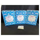 3 MLB Legendary Sports Figurines