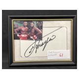 Joe Frazier Autograph