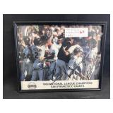 1989 SF Giants Autographed Photo