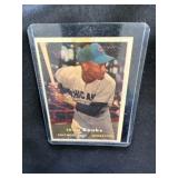 1957 Banks & Kaline Topps Baseball Cards