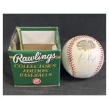 Mike Lowell 2003 Autographed WS Baseball