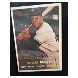 1957 Topps Willie Mays Baseball Card