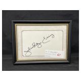 Julius Erving (aka Dr J) Autograph