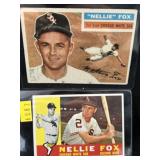 1956/1960 Nellie Fox Baseball Cards