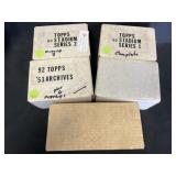5 1992 Baseball Card Sets