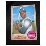1968 Roberto Clemente Topps Baseball Card