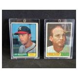 1961 Topps Harmon Killebrew & Eddie Mathews