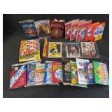 22 Vintage Packs Baseball Cards