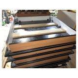 (2) Slate Top Work Tables