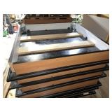 (2) Slate Top Work Tables