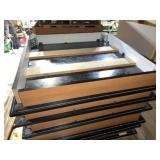 (2) Slate Top Work Tables