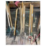 (8) Flat Shovels