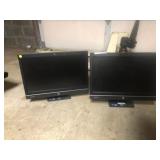 (2) HP Monitors