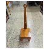 Vtg. Pine Wooden Step Stool