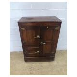 Antique Oak Ice Box
