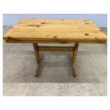 Pine Homemade Work Table
