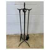 Set of Iron Fireplace Tools
