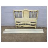 Vtg. Single Painted Bed