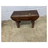 Wooden Footstool