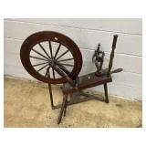 Vtg. Spinning Wheel