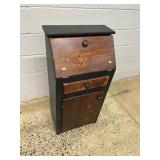 Modern Slant Front Cabinet