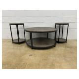 Modern 3 Pc. Coffee & End Table Set