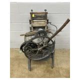 Antique Wooden Washing Machine