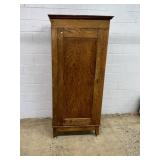 Vtg. Large Oak Wardrobe