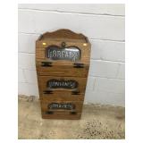 Oak Red Onion & Potato Bin