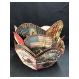 Handcrafted Card Baskets