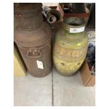 Painted Storage Jar, Milk Can