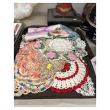 Crocheted Table Covers