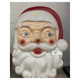 Blow Mold Santa Face