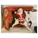 Vintage Plastic Santa Claus