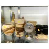 Contemporary Pottery, View-Master, Shelf Clock