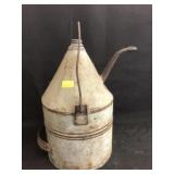 Primitive Tin Fuel Can