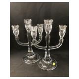 (2) Waterford Crystal Candlesticks