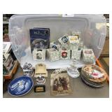 Christmas Ornaments with Collector Plates