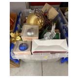 Christmas Decor, Storage Tote/Lid
