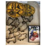 Cookie Cutters, Glass Miniatures, Patches