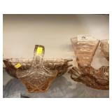 Pink Depression Glassware