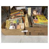 (2) Boxes of Magazines