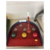 Vintage Skittle Ball Game