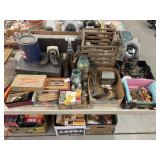 Egg Crate, Matchbooks, Canning Jars