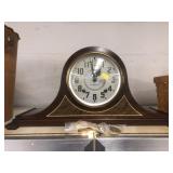 Plymouth Walnut Cased Mantel Clock